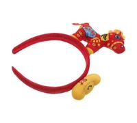 FRCOLOR Serrage-tête Cheval Nouvel An Chinois, Lot de Bandeaux de Célébration des Fêtes, Accessoires pour Fête du Nouvel An Lunaire, Légers et Confortables, Décorations pour Réveillon