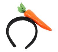 FRCOLOR Serre-tête Carotte de Pâques Peluche Bandeau pour Cheveux de Déguisement Accessoire Mignon pour Fête et Cosplay