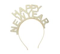 FRCOLOR Serre-tête Paillettes Nouvel an Happy Year Brillant Scintillant Accessoire Cheveux Festif pour Femmes et Filles