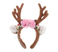 FRCOLOR Serre-tête Renne Pour Femme Avec Motifs Floraux Pour Fêtes De Noël Photos De Famille