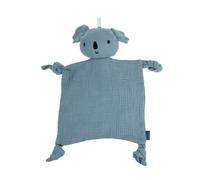 FRCOLOR Serviette De Confort En Coton Double Couche Poupée Koala Bleue, Jouet Apaisant Pour Bébé -né, Doux Et Sûr, Pour Accompagner Le Repos Des Nourrissons