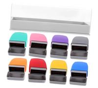 FRCOLOR Set de Enseignants Portables Colorés avec Boîte de Rangement Auto Encreurs pour Commentaires de Devoirs pour Évaluation Scolaire et Motivation des Élèves