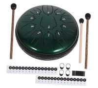 FRCOLOR Set de Steel Tongue Drum Instrument de Percussion Chic et avec Tons pour Débutants et Pratique pour Avec Accessoires Complet et Partition Anglais