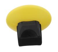 FRCOLOR Shaker à Doigt Musical Jaune pour Percussions Africaines et Portable Accessoire pour Musique Professionnelle et Débutants