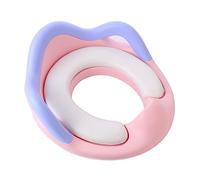 FRCOLOR Siège de Toilette pour Garçon Fille PVC Portable Réducteur pour Apprentissage Potty Confort et Sécurité Assurés pour et Couleur Rose