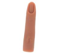 FRCOLOR Silicone Doigt Entraînement Flexible avec Articulation pour Manucure Modèle Réaliste Pratique pour Ongles Acryliques Portable et pour Apprentissage Ongulaire