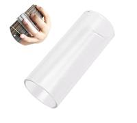 FRCOLOR Slide de Guitare Verre Moyen Bottleneck Glissière Professionnelle Accentuant les Harmoniques Accessoire pour Guitaristes et Amateurs Matériau Traité et Confortable pour Peau