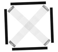 FRCOLOR Snare Wire Straps Set Plastique et Accessoires Robustesse et Flexibilité pour Fixation Stable Caisse Claire Kit Bandes Fixations pour Batterie Jazz