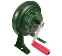 FRCOLOR Souffleur Manuel pour Barbecue Extérieur Portable en Fer Vert