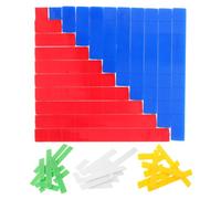 FRCOLOR Souverain arithmétique Montessori kit Montessori matériel de Manipulation mathématique préscolaire Jouets en Classe Manipulateurs de mathématiques pour Les Enfants Plastique