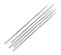 FRCOLOR Spatules à Mélanger Le Maquillage 5 Pièces 15 Cm Acier Inoxydable Professionnel Pour Maquilleurs Usage Cosmétique Palette De Maquillage