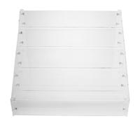 FRCOLOR Stand exposant à à nail art organisateur d'ongles présentoir manucure support organisateur de maquillage porte-bouteille de vernis à ongles Acrylique Transparent