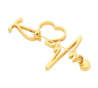 FRCOLOR Stéthoscope Broche Décorative Créative Accessoire Pour Vêtements Et Chapeaux Badge Pour Écharpes Et Sacs à Main