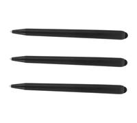 FRCOLOR Stylets Tactiles Couleur Aléatoire à Double Tête Lot de 3 Pointe Souple en Caoutchouc, Prise en Main Confortable pour Écran Tactile pour Tablette et Tableau Blanc