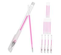 FRCOLOR Stylo Marquage Microblading Imperméable pour Sourcils et Tatouage Pointe Fine Précise Stylos Recharges Portable pour Positionnement Beauté