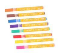 FRCOLOR Stylo Marqueur De Peinture Pour Pneu En Métal Et Plastique Ensemble De 8 Couleurs Pour Nail Art Stylo De Marquage De Peinture Écriture Fluide