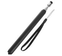FRCOLOR Stylo Pointeur Multifonctionnel pour Enseignants Design Rétractable en Abs et Acier Inoxydable, Compatible Tablettes et Smartphones, pour Bureau et Salle de Classe