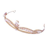FRCOLOR Superbe Couronne De Mariée En Strass Pour Fête Danniversaire De Mariage