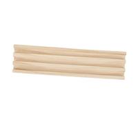 FRCOLOR Support Bois pour Dominos avec Multi Slots Organisateur Antidérapant pour Jeux de Dominos Familiaux et Accessoire Pratique pour Tenir et Les Plaques de Jeu