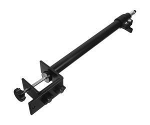 FRCOLOR Support de Caméra de Bureau Télescopique Alliage D'aluminium | Pince Réglable, Tige Démontable Bouton de Fixation, Filetage 1/4 Pouce, Noir