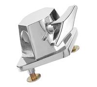 FRCOLOR Support de Jambe de Tom Argenté Plaqué pour Accessoires de Caisse Claire et Fixation Tom Stabilité Améliorée pour Batterie
