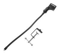 FRCOLOR Support de Microphone Flexible avec Étagère de Téléphone Ajustable Rack de Stockage pour Téléphone Portable Ensemble Complet avec Clip Stable et Tube Souple pour Enregistrement et