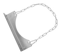 FRCOLOR Support en Acier Inoxydable avec Chaîne de Sécurité Installation Facile et Gain de Place Mural pour Chimiques et Industriels pour Bouteille de Gaz