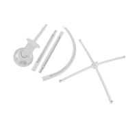 FRCOLOR Support Mobile de Lit pour Bras de Berceau avec Support pour Boîte Musicale Accessoires de Berceau Blanc Sections Croix