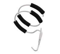 FRCOLOR Support Mural Pour Sèche-cheveux Avec Crochet Et Manchon Éponge Organisateur Pour Salle De Bain Et Salon