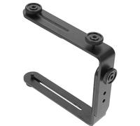 FRCOLOR Support pour Flash Cobra en Métal Vis Standard 1/4, Équerre L Anti-dérapante Multi-directionnelle pour Appareil Photo Reflex Noir