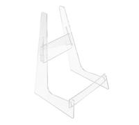 FRCOLOR Support pour Guitare Acrylique Transparent Portable et Détachable pour Violon et Ukulélé, Design Moderne de A, pour Studio Musical ou Concert