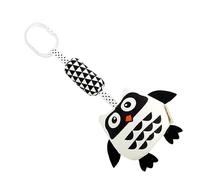 FRCOLOR Suspendu pour Poussette Garçon Fille Mobile Éveil Sensoriel avec Hochet Adorable Forme de Hibou Stimulation et Auditive pour