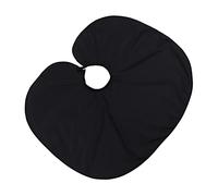 FRCOLOR Tablier De Salon De Coiffure Bavoir De Rasage Mise En Évidence Tablier Noir Souligner Cape De Maquillage Tablier De Rasage Para Capas Cape De Salon De Coiffure Pongé Black