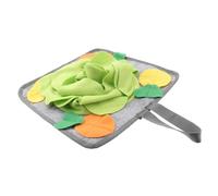 FRCOLOR Tapis à Renifler pour Lapin Jouet Intelligent D’Alimentation Lente en Matériau Solide Vert Taille Unique pour Diminuer Stress Et Stimuler L’activité Mentale Et Physique des Petits Animaux