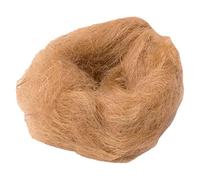 FRCOLOR Tapis de Nidification en Fibre de Palmier Naturel 100g pour Oiseaux et Petits Animaux, Matériau Respirant et Isolant pour Nichoir, Tapis pour Œufs d'oiseaux, Protection Hivernale