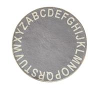 FRCOLOR Tapis De Sol Pour Bébé Alphabet Et Tapis Rampant Pour Bébé En Coton 100% Naturel Doux Pour Garçon Et Filles Pour Chambre D'garçon Et Filles Coussin De Sol Confortable