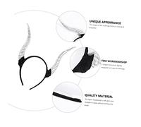 FRCOLOR -tête Corne De Mouton Pour Halloween Bandeau De Costume Accessoire De Coiffure Léger Et Facile à Porter