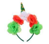 FRCOLOR -tête Licorne Pour Femme Coiffe Licorne Adulte Bandeau Floral Pour Cheveux Accessoire De Fête Couvre-