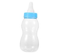 FRCOLOR Tirelire Biberon Transparent pour Garçon et Filles Décoration de Chambre Amusante Plastique 1 Pièce d'Anniversaire