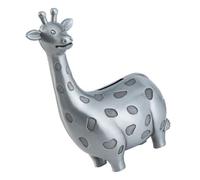 FRCOLOR Tirelire en Métal Vintage Girafe pour Garçon et Filles et Adultes Format Compact Alliage Solide Éducation Financière Décoration Maison Bureau Présent Anniversaire