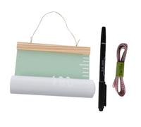 FRCOLOR Toise Murale Garçon Fille Amovible Vert Avocat Règle Mesure Hauteur Murale Décoration Chambre Garçon Fille Tableau de Croissance Pratique