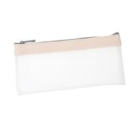 FRCOLOR Transparent Small Makeup Bag Zipper Pouch for Purse Cosmetic Coin Money Storage with Secure Closure Moderate Capacity for Travel and Daily Use