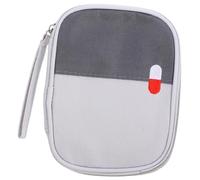 FRCOLOR Trousse de Secours Portable Oxford avec Fermeture Éclair Sac Médecine Léger et Compact pour Voyage Voiture et Randonnée Organisateur Urgence