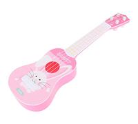 FRCOLOR Ukulélé en Plastique pour Garçon et Filles Jouet Musical Éducatif Instrument de Musique pour Débutants 30 CM Fêtes Projets d'Été pour Noël