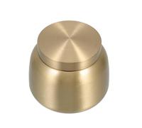 FRCOLOR Urne Funéraire Laiton pour Cendres Humaines ou Petites Urnes Animales Petit Pot Scellé Multifonctionnel et Peu Encombrant