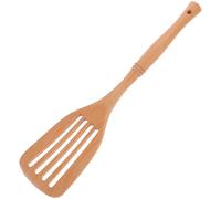 FRCOLOR Ustensile Antiadhésive Résistante à Haute Température pour Wok Spatule en Bois Ergonomique Cuisine et Quotidienne