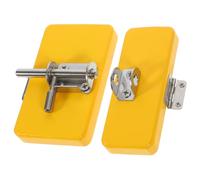 FRCOLOR Verrouillage Garçon Fille Éducatif Bois Jaune Jeu Éveil Motricité Fine Coordination et Créativité pour Garçon Fille et Tout Petit Apprentissage Main et Réflexion Ludique