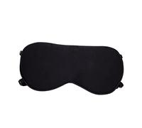 FRCOLOR visière en soie masque pour les yeux en soie cache-oeil d'ombrage Lunettes de masque pour les yeux aide au sommeil panne de sommeil Black