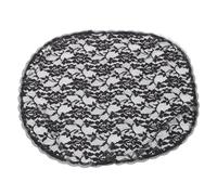 FRCOLOR Voile De Dentelle Court Pour Les Mariées Avec Un Design De Voile De Chapelle Brodé Voile Court Pour Accessoires De Mariage Et Voiles De Mariage Chics