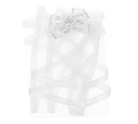 FRCOLOR Voile de Mariée Accessoire Facile à Porter en Fil Épingle à Cheveux Fleur Élégante pour Chien Blanc pour Décoration de Mariage d'animaux